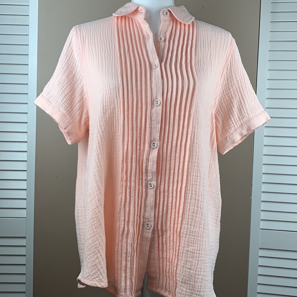 Zanzea Crinkle Cotton Shirt